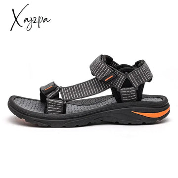 Xajzpa - High Quality Men Sandals Fashion Design Breathable Casual Shoes Light Soft Bottom Outdoor